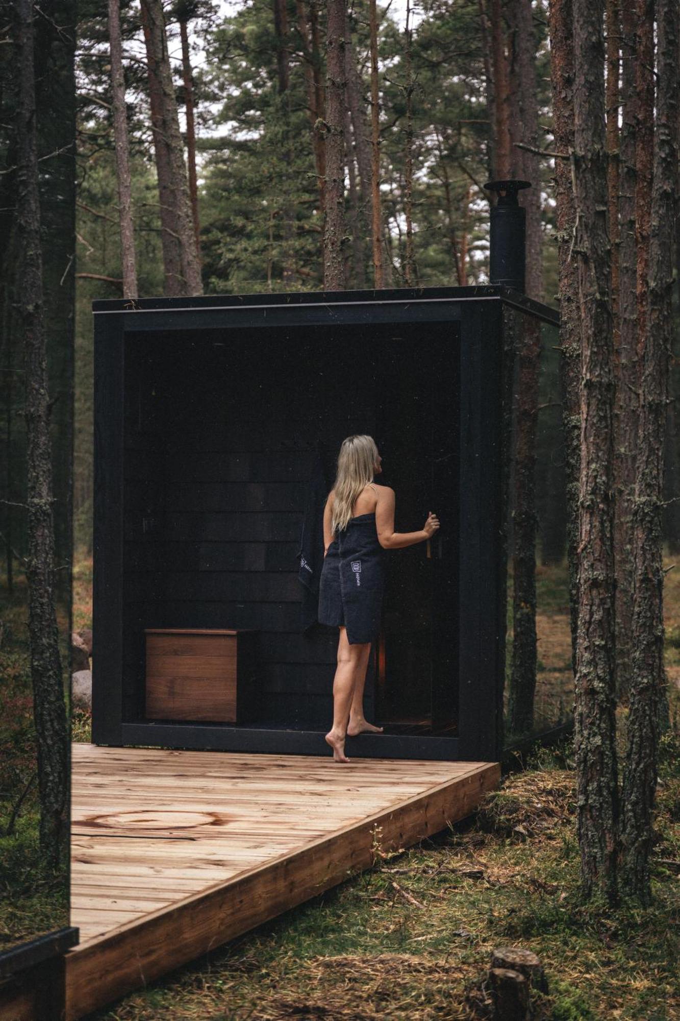 Oeoed Hoetels Rooslepa - Fika, Mysa , Skoent-With Sauna 객실 사진